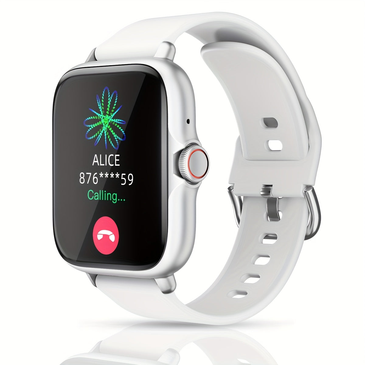 Smart Sports Watch with a 1.83-Inch Full Touchscreen, Information Reception, Calling Features, Health Monitoring, Step Tracking, Message Alerts, Compatible with for Iphone And Android, Perfect Gift for Boyfriend Or Girlfriend