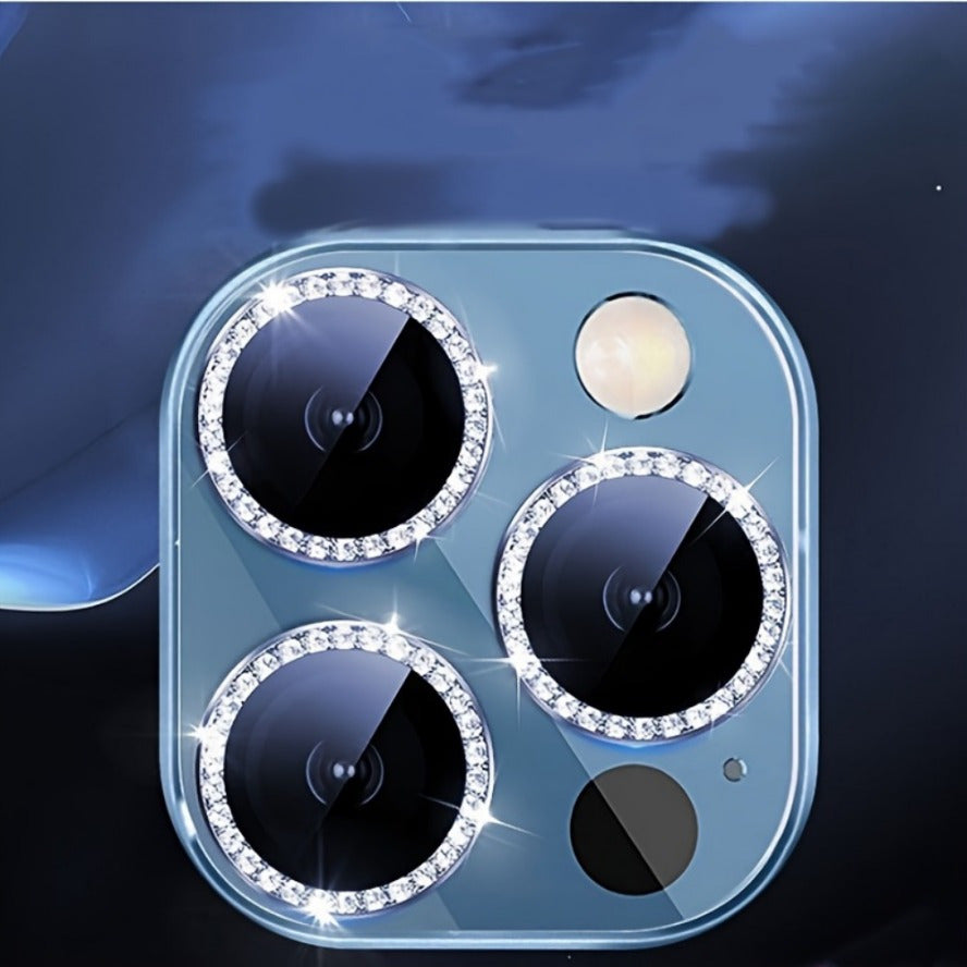 [InstaArmor Lens Protector] InstaArmor HD Clear Film Metal Tempered Glass Lens Protector for iPhone 17/16/15/14/13/12/11 Pro Max | Precise Fit