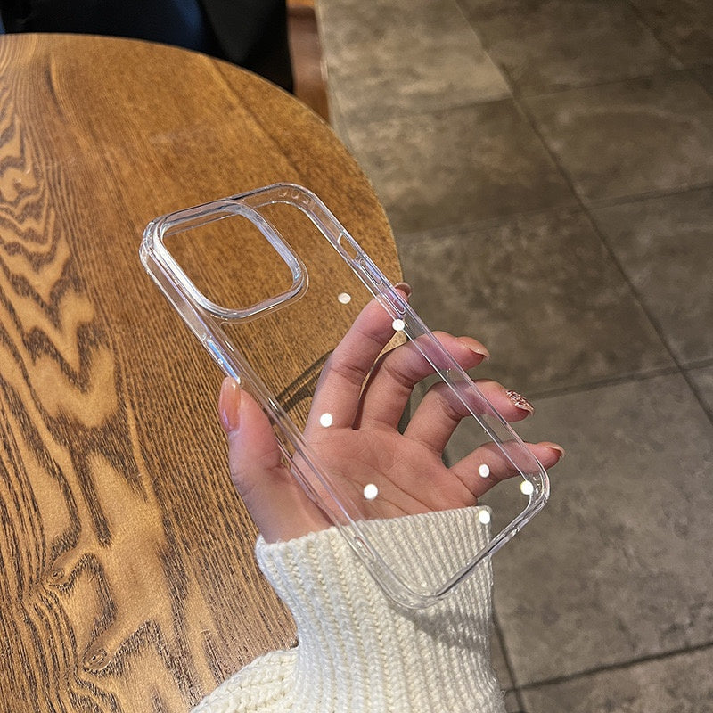 Premium Transparent Soft TPU Shock-Resistant Case for Various for iphone Models Including 17, 16, 15, 14, 13, 12, 11 Pro Max, Plus, Mini, And Older Versions Like X, XS Max, XR, 8, And 7. Ideal Phone Accessory., And Durable Fl