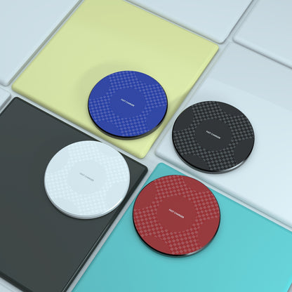 Upgraded Fast Wireless Charger, Compatible with iPhone 17/16/15/14/13/12/11/8 Series, S25/S24/S23/S22/S21/S20/S10/S9/S8/S7/S6 Series, 20/10/9/8/5 Series, Slim Design for Bedside & Office Desk