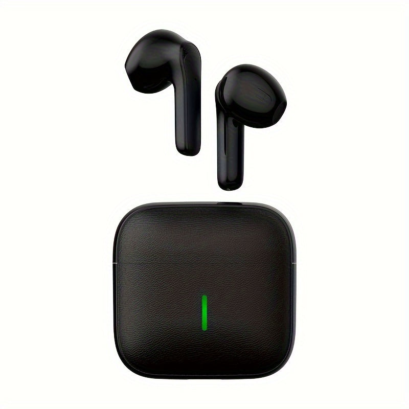 New Wireless Earbuds - Ultra-Long Battery Life, Noise-Canceling, Comfortable Semi-Open Back Design for Sports & Gaming, Touch Control, Rechargeable Lithium Battery, No Cable, Universal Phone Compatible, Black, Gaming Accessor