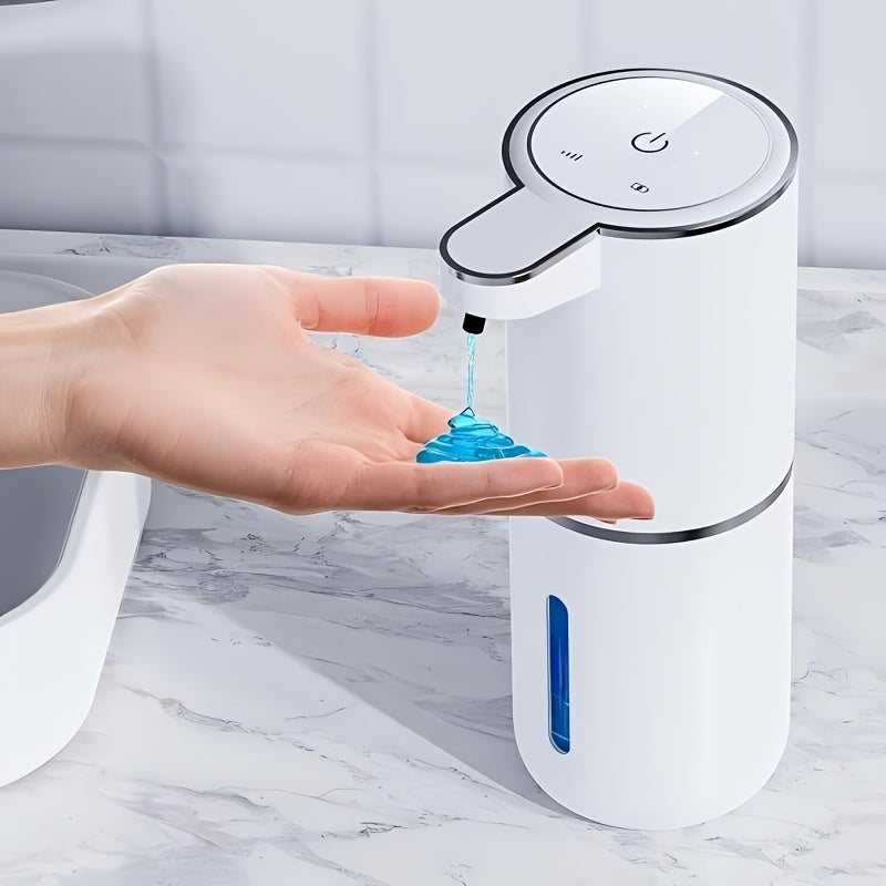 1x 380mL Automatic Soap Dispenser | Wall-Mounted, Charging, Lithium Battery, DONASIRA Brand