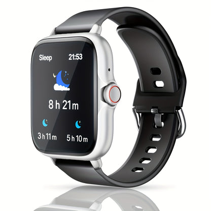 Smart Sports Watch with a 1.83-Inch Full Touchscreen, Information Reception, Calling Features, Health Monitoring, Step Tracking, Message Alerts, Compatible with for Iphone And Android, Perfect Gift for Boyfriend Or Girlfriend