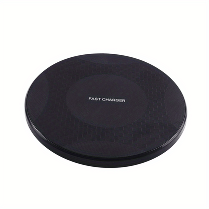 Upgraded Fast Wireless Charger, Compatible with iPhone 17/16/15/14/13/12/11/8 Series, S25/S24/S23/S22/S21/S20/S10/S9/S8/S7/S6 Series, 20/10/9/8/5 Series, Slim Design for Bedside & Office Desk