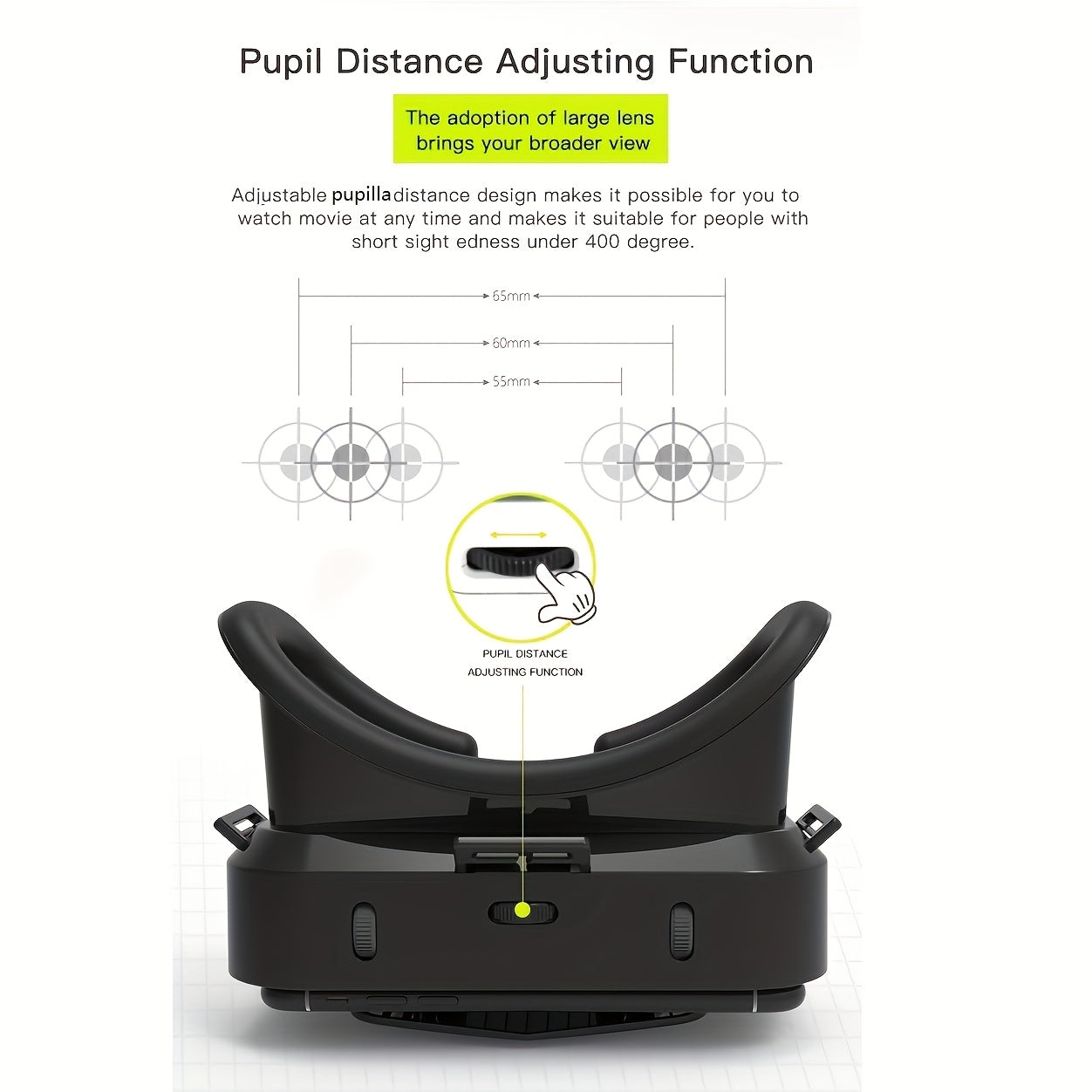 1pc 3D VR Headset