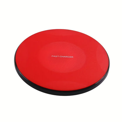 Upgraded Fast Wireless Charger, Compatible with iPhone 17/16/15/14/13/12/11/8 Series, S25/S24/S23/S22/S21/S20/S10/S9/S8/S7/S6 Series, 20/10/9/8/5 Series, Slim Design for Bedside & Office Desk
