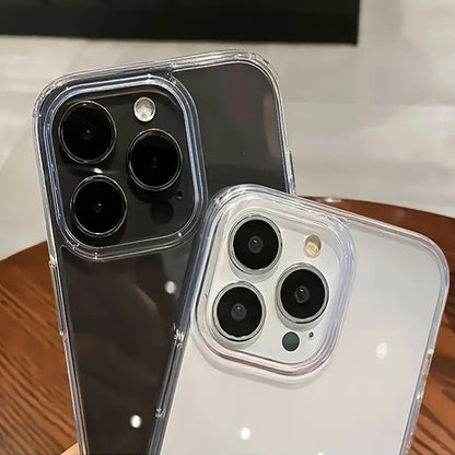 Premium Transparent Soft TPU Shock-Resistant Case for Various for iphone Models Including 17, 16, 15, 14, 13, 12, 11 Pro Max, Plus, Mini, And Older Versions Like X, XS Max, XR, 8, And 7. Ideal Phone Accessory., And Durable Fl