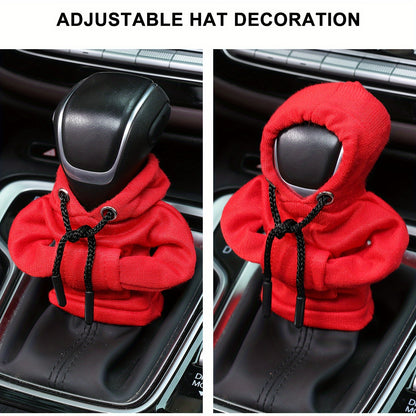 Upgrade 2Nd Generation Large Universal Car Shift Knob Hoodie Set