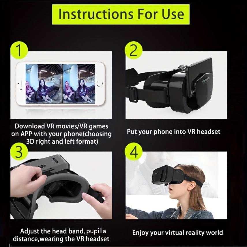 1pc 3D VR Headset