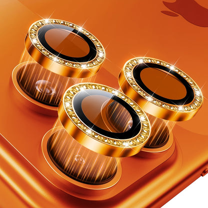 [InstaArmor Lens Protector] InstaArmor HD Clear Film Metal Tempered Glass Lens Protector for iPhone 17/16/15/14/13/12/11 Pro Max | Precise Fit