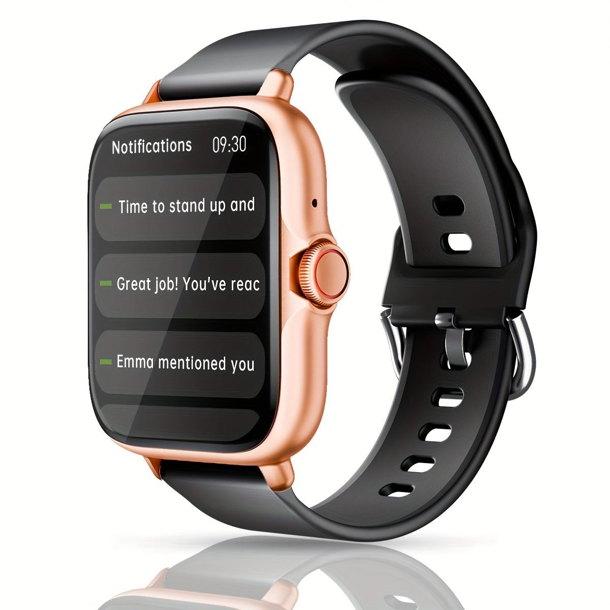 Smart Sports Watch with a 1.83-Inch Full Touchscreen, Information Reception, Calling Features, Health Monitoring, Step Tracking, Message Alerts, Compatible with for Iphone And Android, Perfect Gift for Boyfriend Or Girlfriend