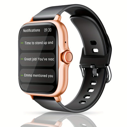 Smart Sports Watch with a 1.83-Inch Full Touchscreen, Information Reception, Calling Features, Health Monitoring, Step Tracking, Message Alerts, Compatible with for Iphone And Android, Perfect Gift for Boyfriend Or Girlfriend