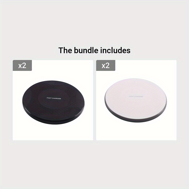 Upgraded Fast Wireless Charger, Compatible with iPhone 17/16/15/14/13/12/11/8 Series, S25/S24/S23/S22/S21/S20/S10/S9/S8/S7/S6 Series, 20/10/9/8/5 Series, Slim Design for Bedside & Office Desk