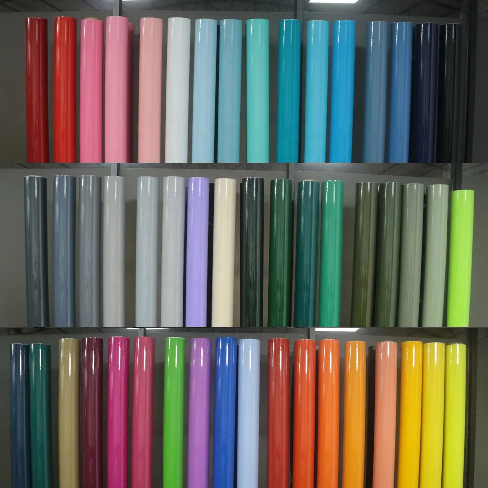 High Glossy Color Bluesky Automotive Wrap Film Vinyl Car Wrap Sky Blue Color Packaging Film