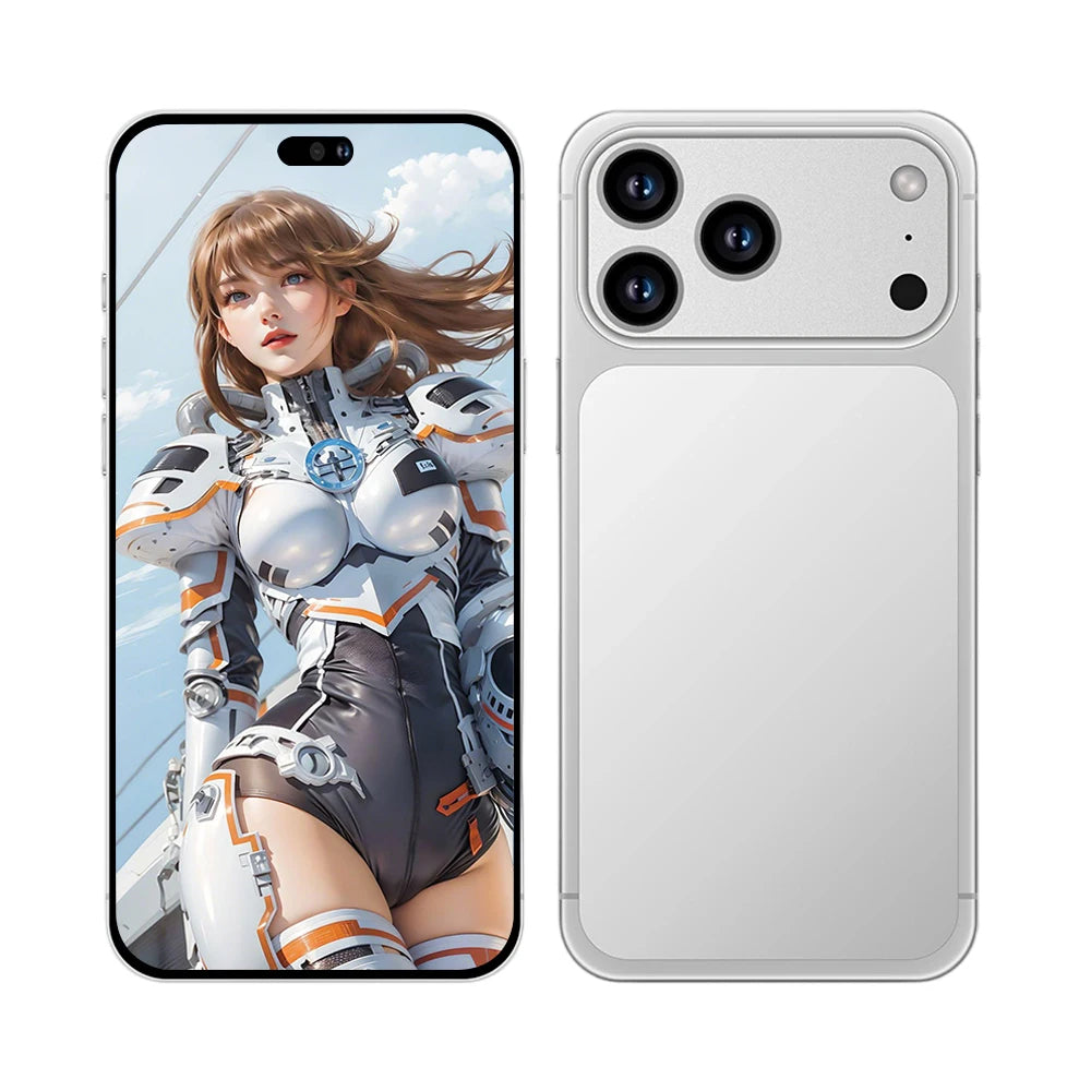 Cheap Unlocked Global Version New Phone I17 Pro Max 16GB+1TB Deca Core >7" 144Hz 4K OLED Screen LTE Dual SIM 108MP Camera French
