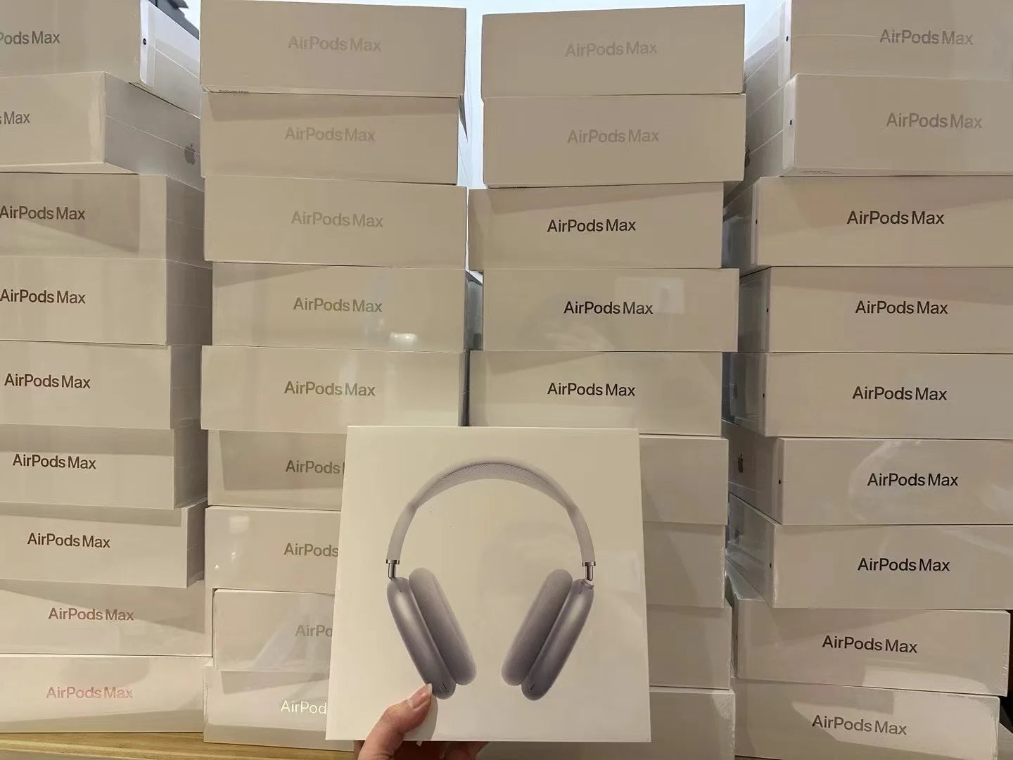 American Warehouse EU Second-hand New Original Logo 1-1 Airpodding Max Anc Pro3 2nd 3rd 4th Max Airpoddi Max Serial Number Valid