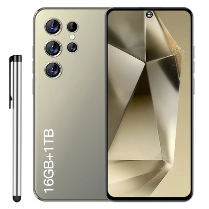 5G Phones Android 13.0 Mobile Phones Cellphone Original S24 Ultra 16GB+512GB Smartphone 7 Inch Unlocked Dual Card Smart Phone