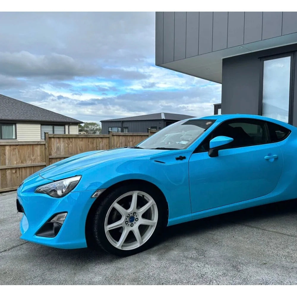 High Glossy Color Bluesky Automotive Wrap Film Vinyl Car Wrap Sky Blue Color Packaging Film