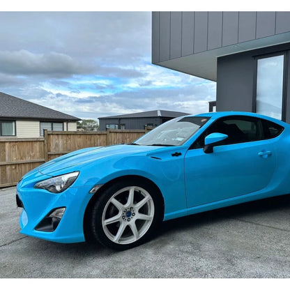 High Glossy Color Bluesky Automotive Wrap Film Vinyl Car Wrap Sky Blue Color Packaging Film