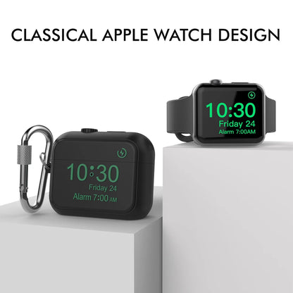Game Modeling Cover IWatch Like  Front LED Visible  Precise Cutout Silicone Protective Case for AirPods Pro 1