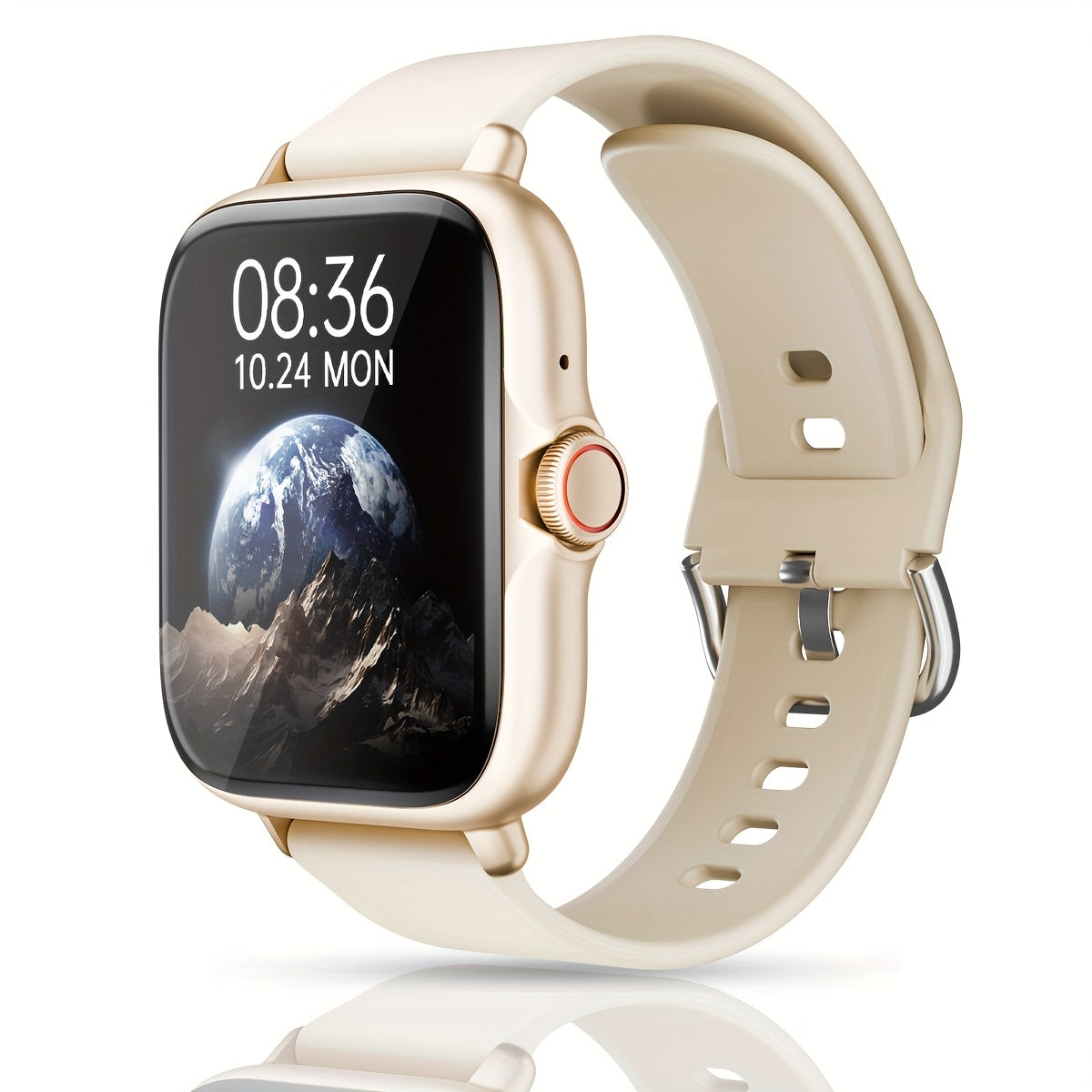 Smart Sports Watch with a 1.83-Inch Full Touchscreen, Information Reception, Calling Features, Health Monitoring, Step Tracking, Message Alerts, Compatible with for Iphone And Android, Perfect Gift for Boyfriend Or Girlfriend