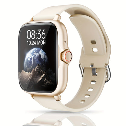 Smart Sports Watch with a 1.83-Inch Full Touchscreen, Information Reception, Calling Features, Health Monitoring, Step Tracking, Message Alerts, Compatible with for Iphone And Android, Perfect Gift for Boyfriend Or Girlfriend