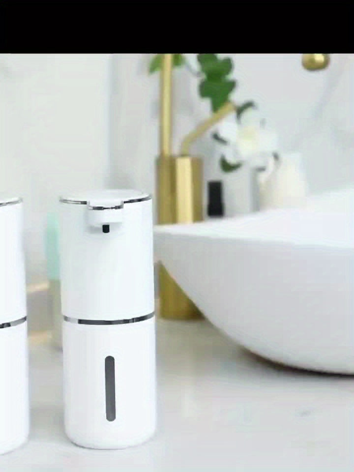 1x 380mL Automatic Soap Dispenser | Wall-Mounted, Charging, Lithium Battery, DONASIRA Brand